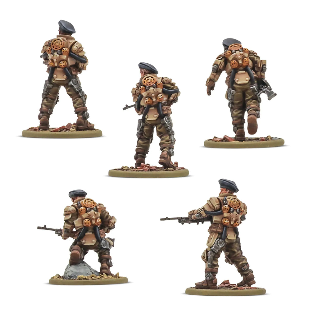 Konflikt 47 Brittiska Samväldet Galahad Pansarinfanteri Grupp