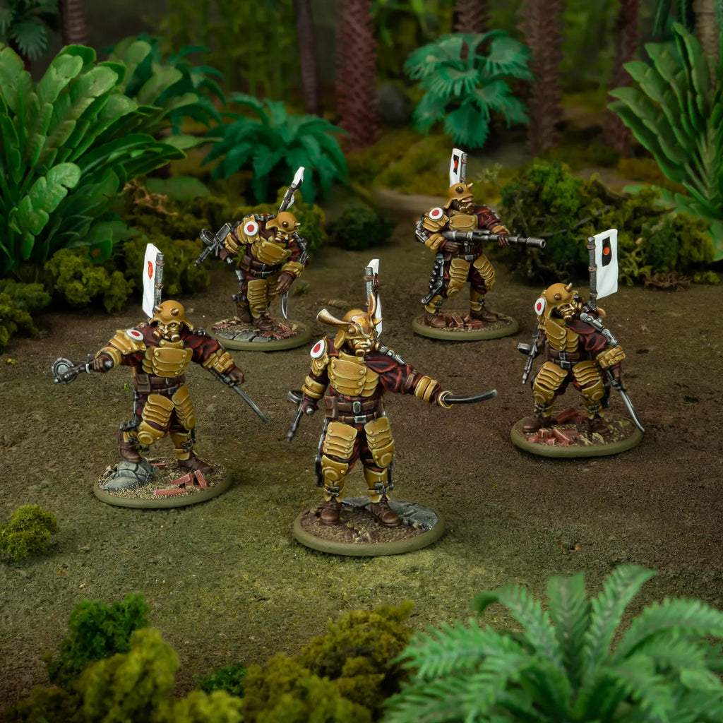 Konflikt '47 Empire Of Japan Assault-frame Armoured Infantry Squad