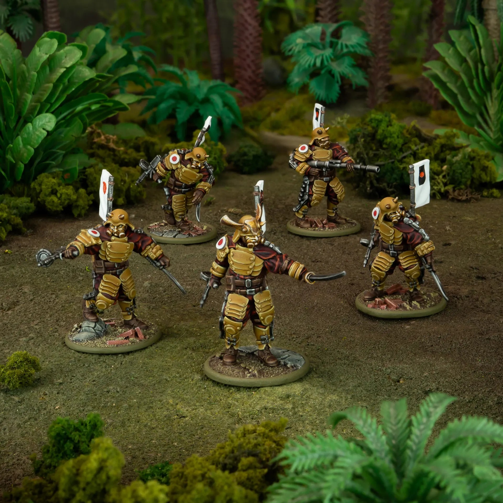 Konflikt '47 Empire Of Japan Assault-frame Armoured Infantry Squad