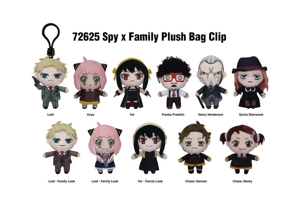 Spy X Family Serien 2 Väsksmycke Blind Box Display (24)
