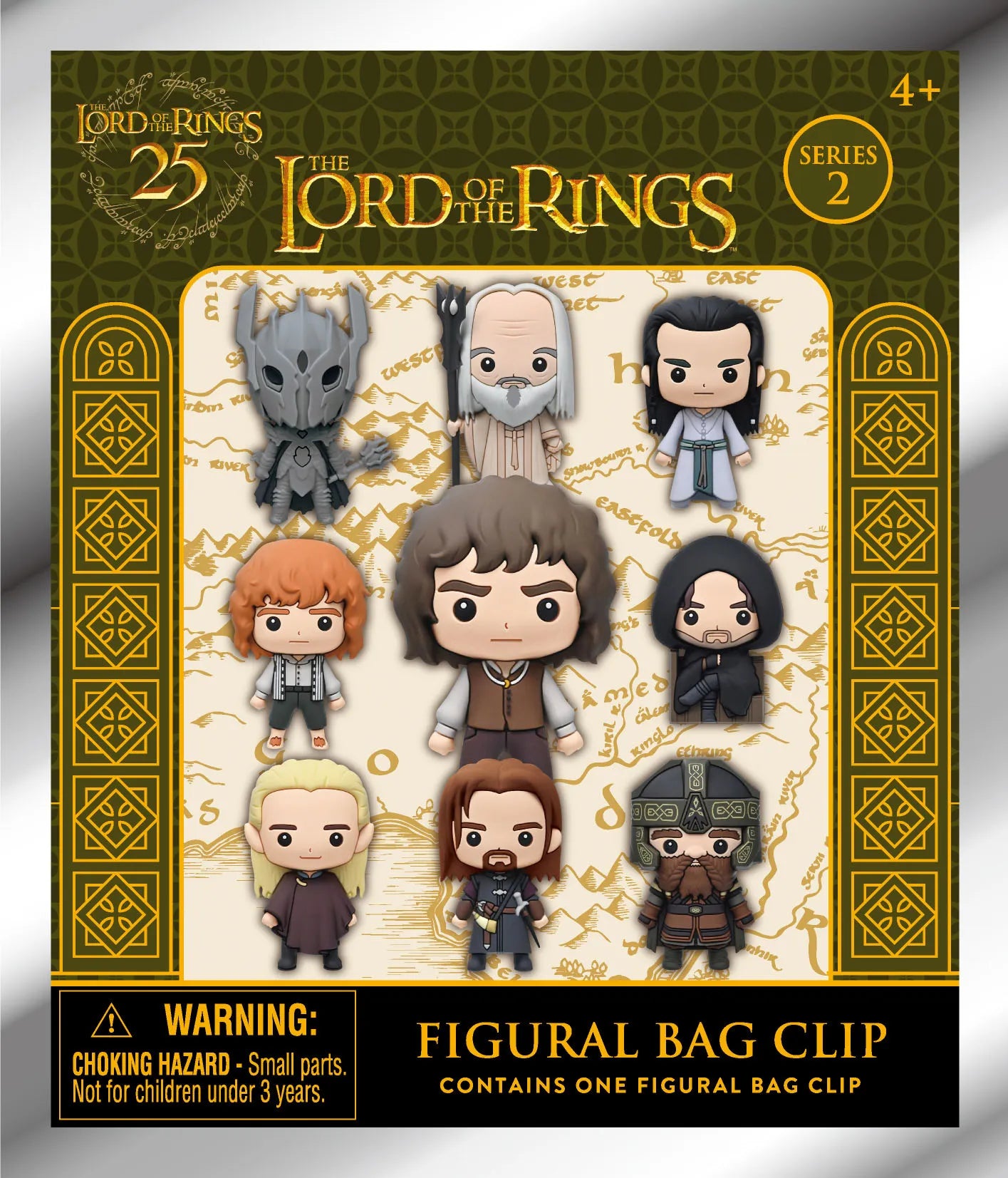 Lord Of The Rings Serie 2 Väsksclip Blindboxdisplay (24)