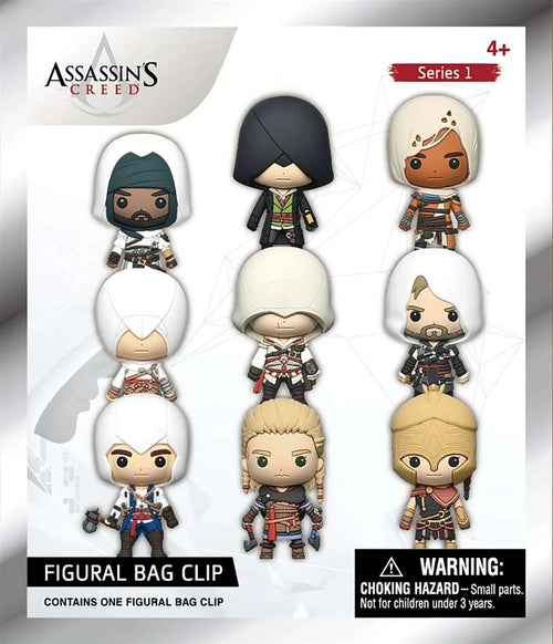 Assassin's Creed Serie 1 Väskskedjebiljett Blind Box Display (24)