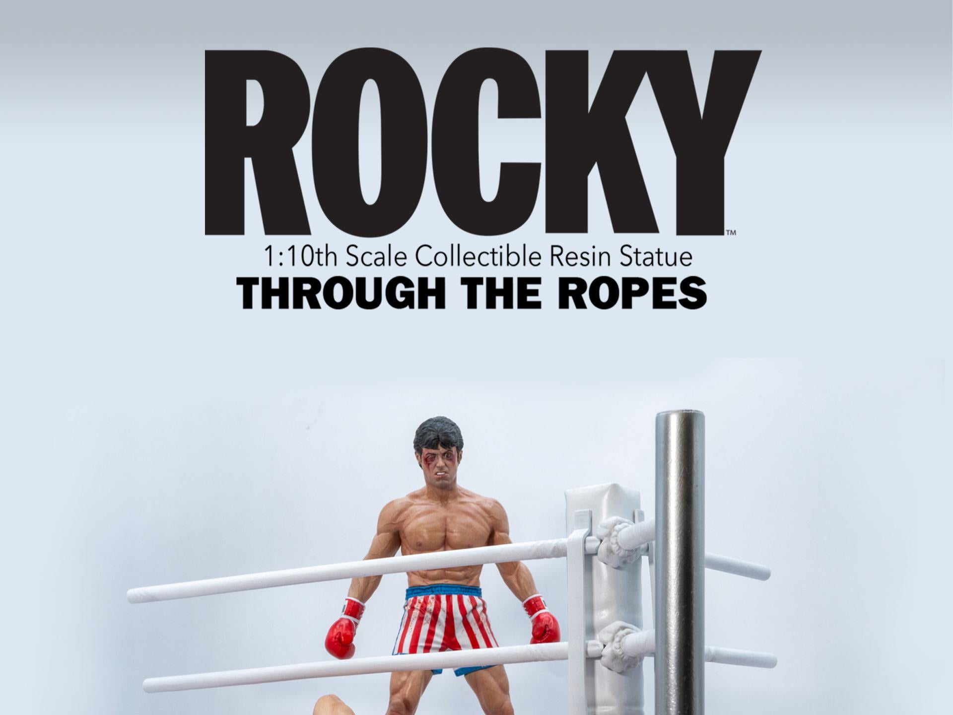 Rocky Över Drago Genom Repen 1/10 Figur