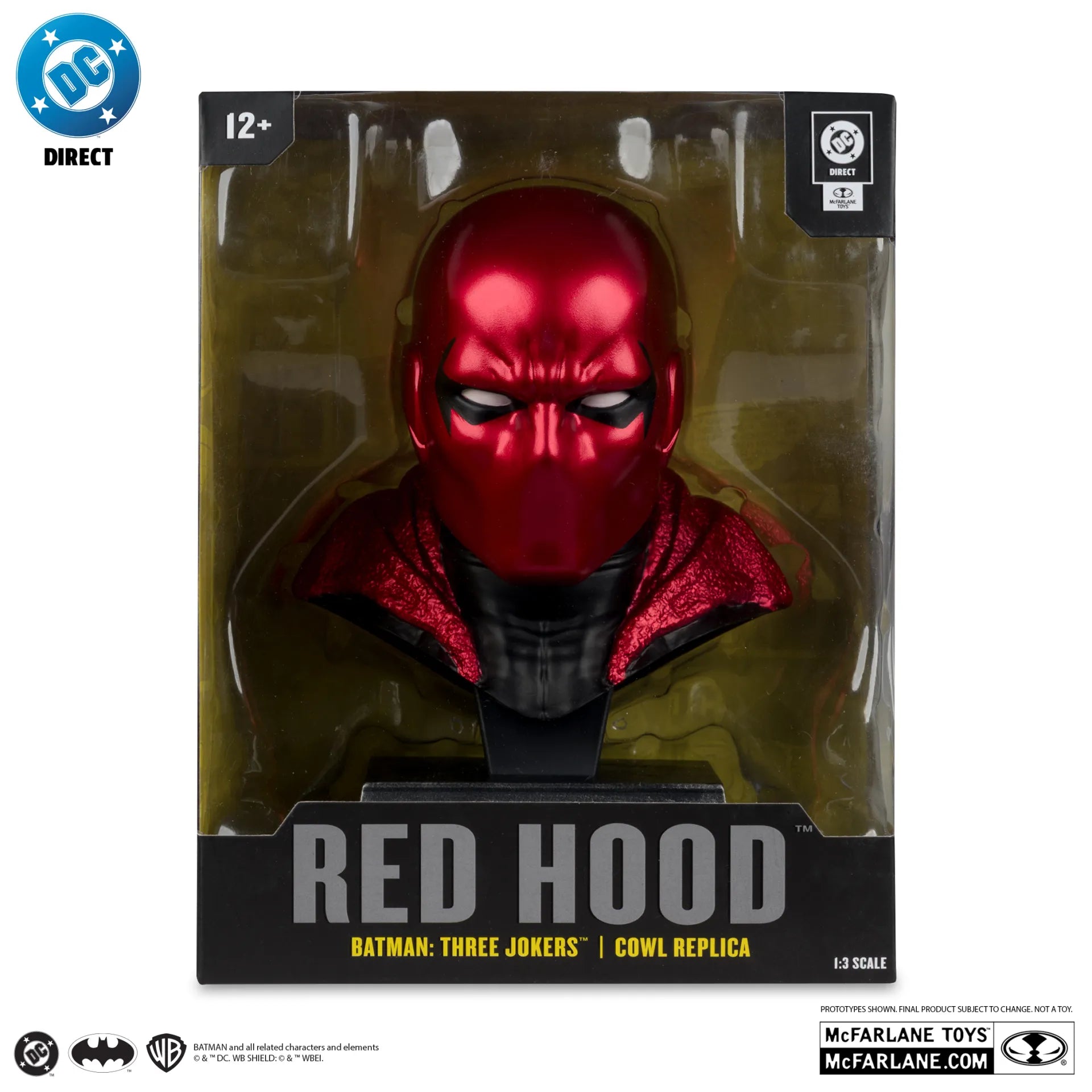 DC Direct Batman 1:3 Head Piece Promotional Sample Red Hood