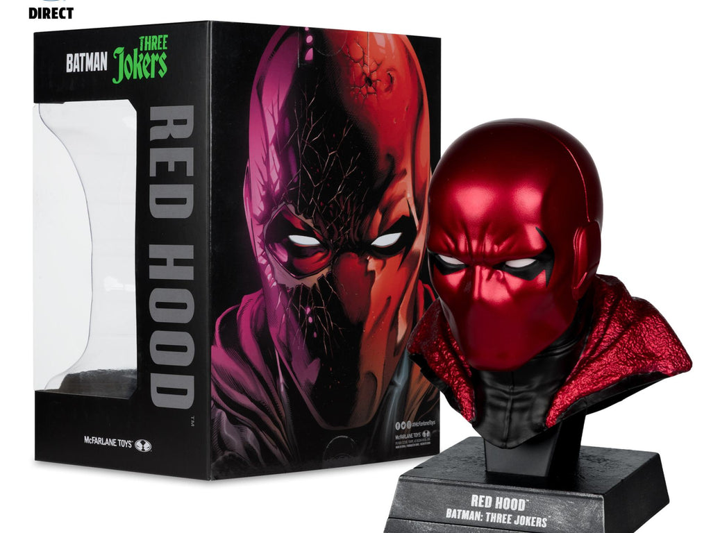 DC Direct Batman 1:3 Head Piece Promotional Sample Red Hood
