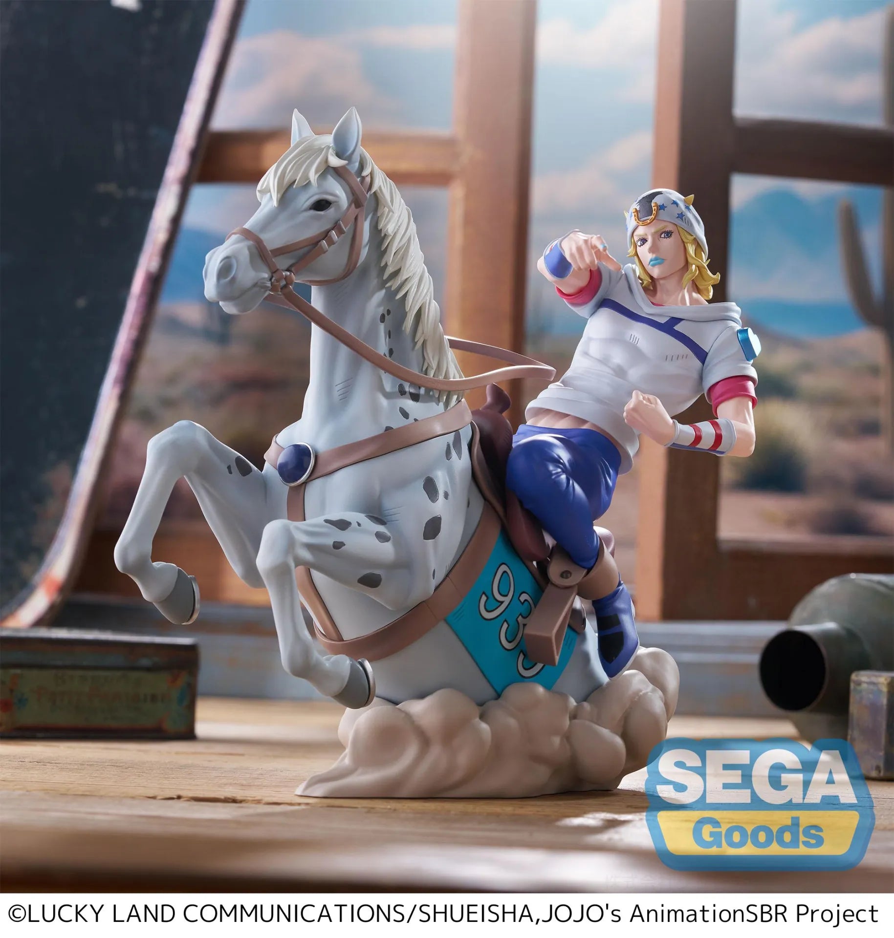 Steel Ball Run Jojo's Bizarre Adventure Johnny Joestar Xross Link Max Figure