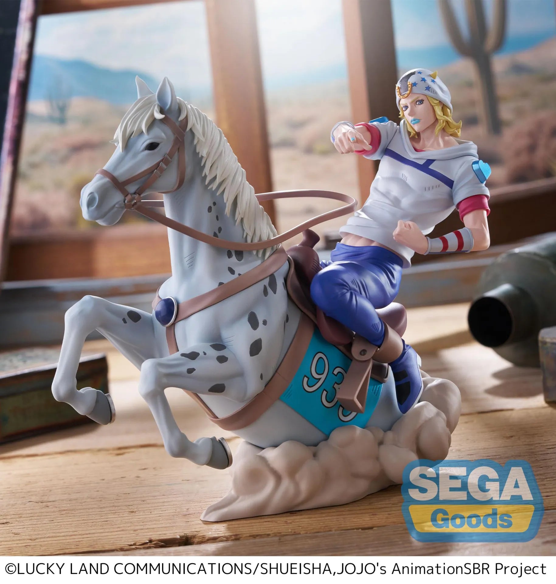 Steel Ball Run Jojo's Bizarre Adventure Johnny Joestar Xross Link Max Figure