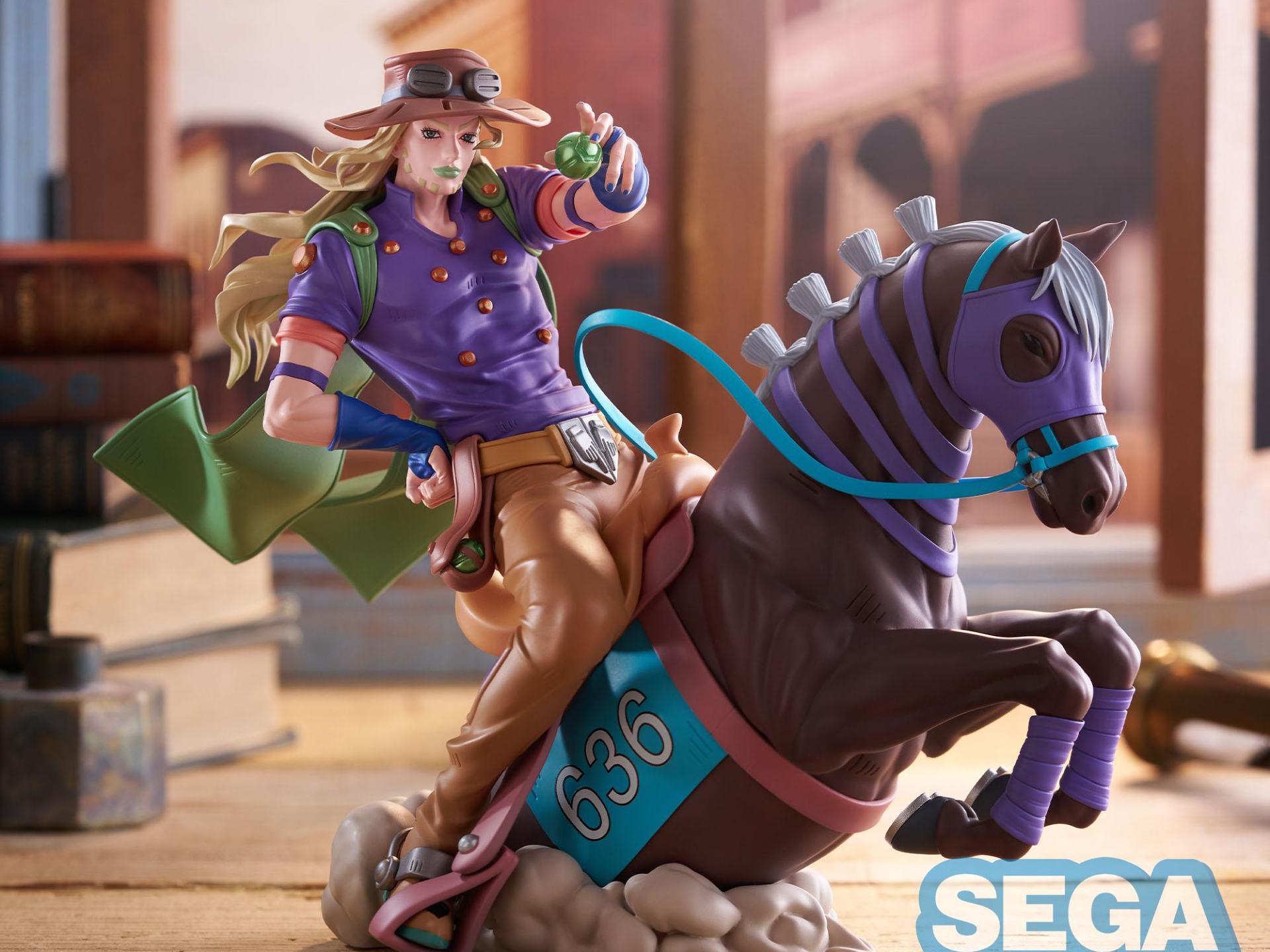 Steel Ball Run JoJo's Bizarre Adventure Gyro Zeppeli Cross Link Max Figure