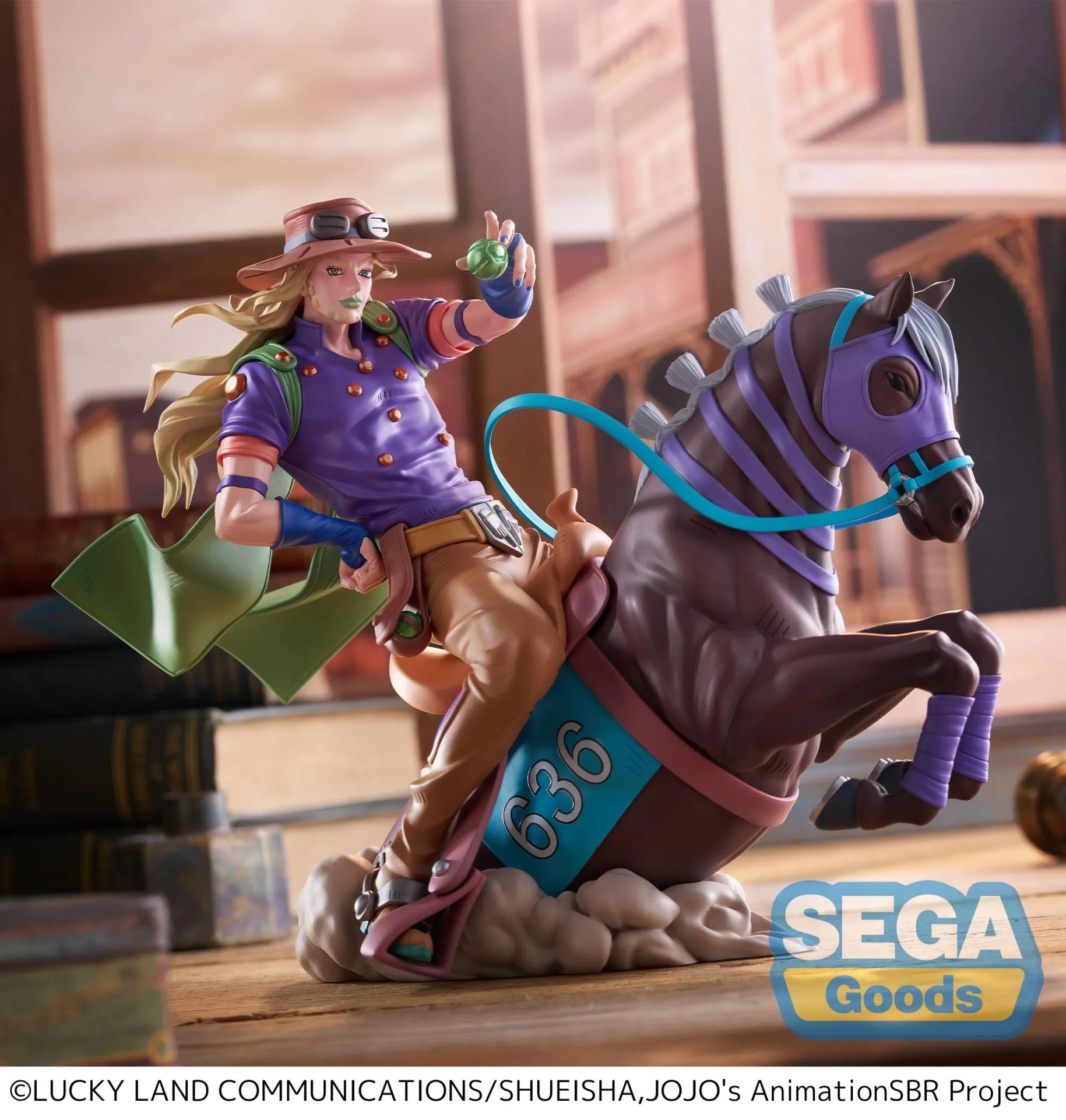 Steel Ball Run JoJo's Bizarre Adventure Gyro Zeppeli Cross Link Max Figure