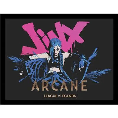 Arcane Jinx Samlartryck i Ram