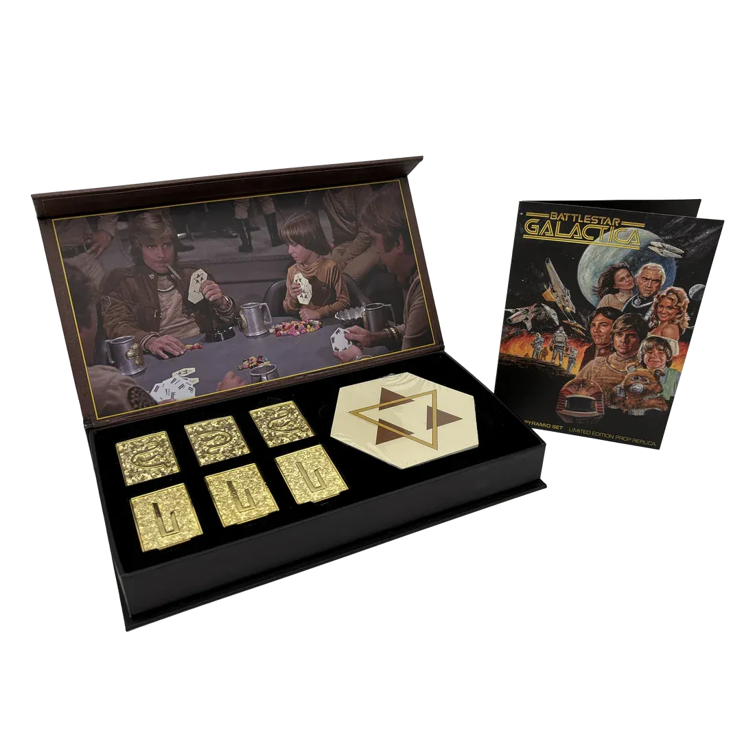 Battlestar Galactica Kubits- och Pyramidset Begränsad Upplaga Rekvisitareplika
