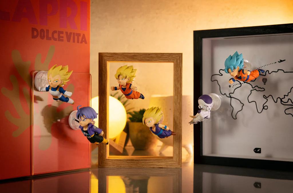 Dragon Ball Volym 2 Tobimas Display (6) – Dynamiska Maskotfigurer från Majin Buu-sagan