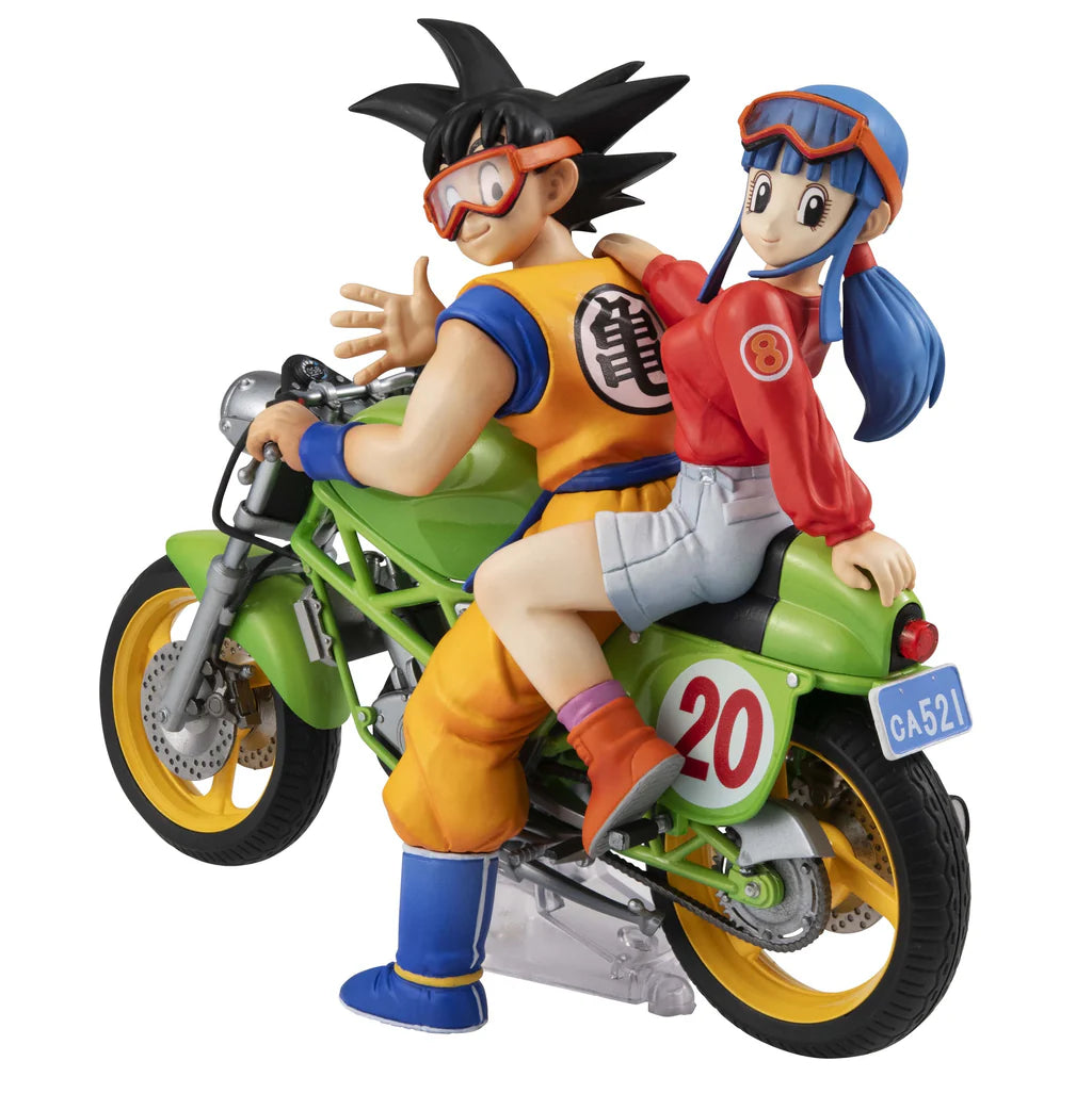 Dragon Ball Z Son Goku & Chichi Skrivbordsfigur Real McCoy 05 Begränsad Omladdning