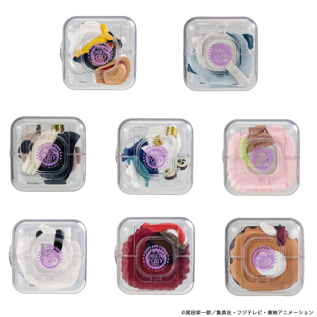One Piece Luffy Rivals Good Night Nyanpiecenyan Mega Cat Project Display (8)