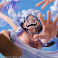 One Piece Monkey D Luffy Gear Fem Evolutionär Historia Pop Figur