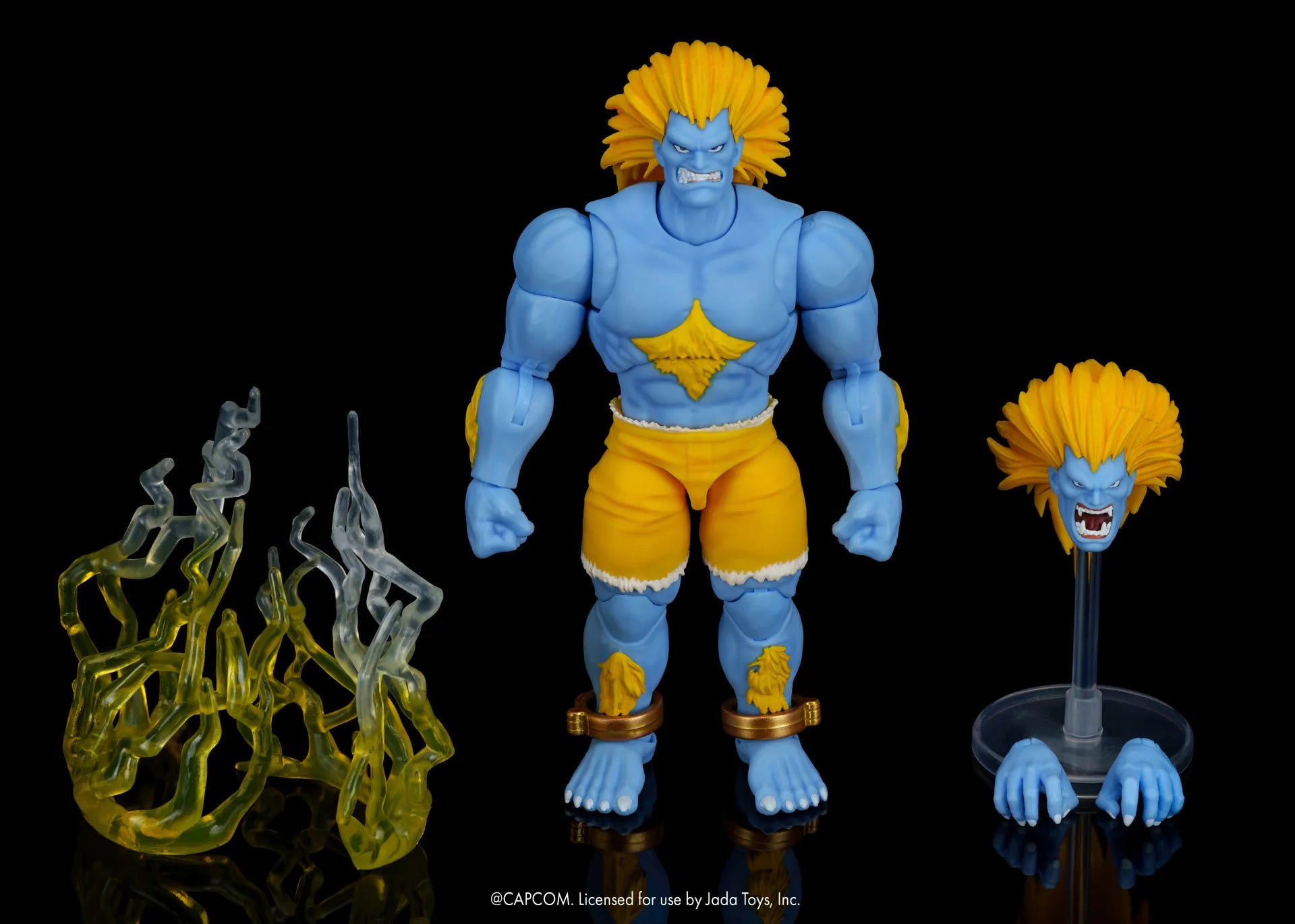 Street Fighter 2 Blanka Spelare 2 1/12 Actionfigur Exklusiv