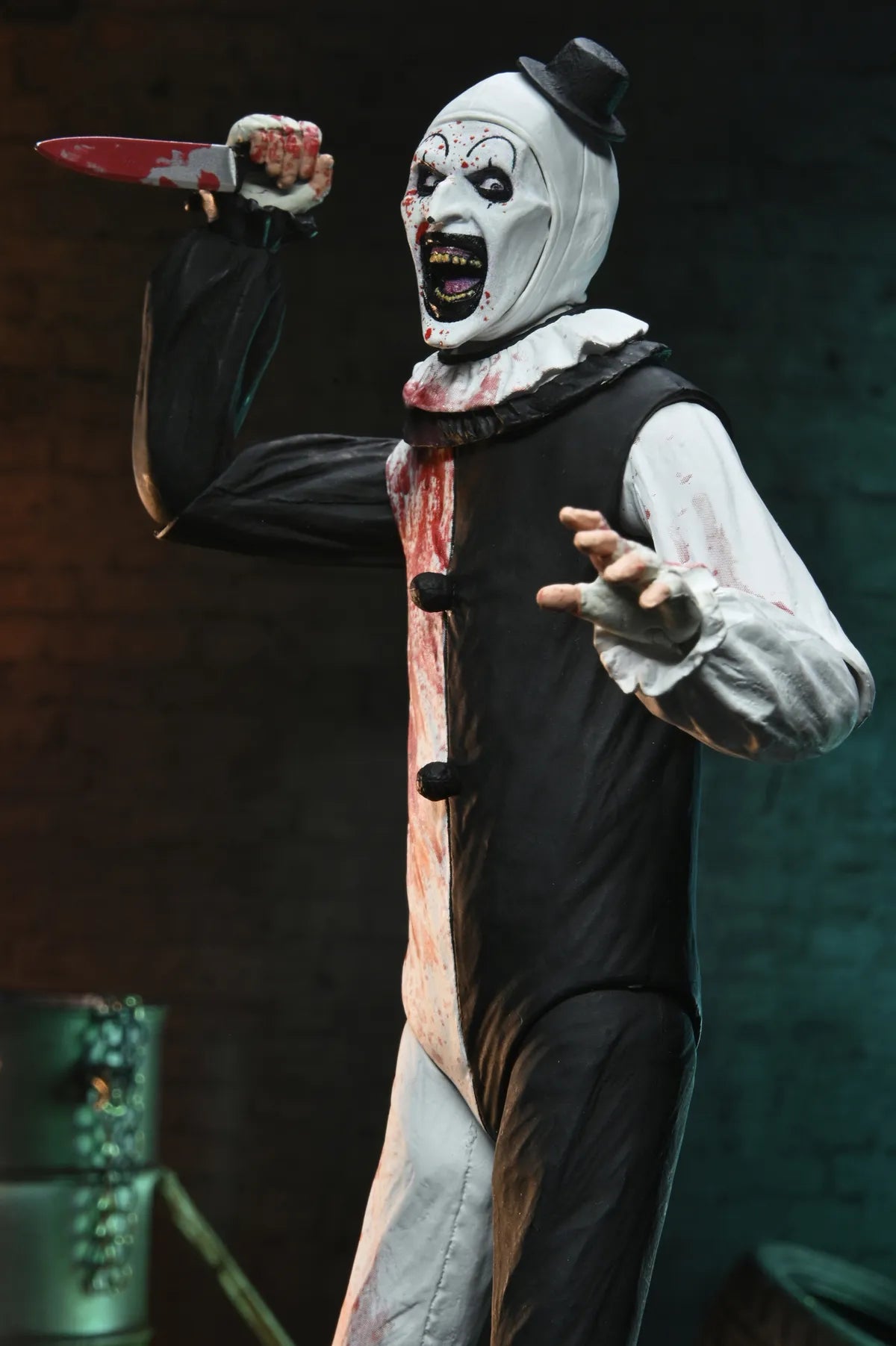 Terrifier 2 Konst The Clown Blodstänkt Ultimata AF Actionfigur