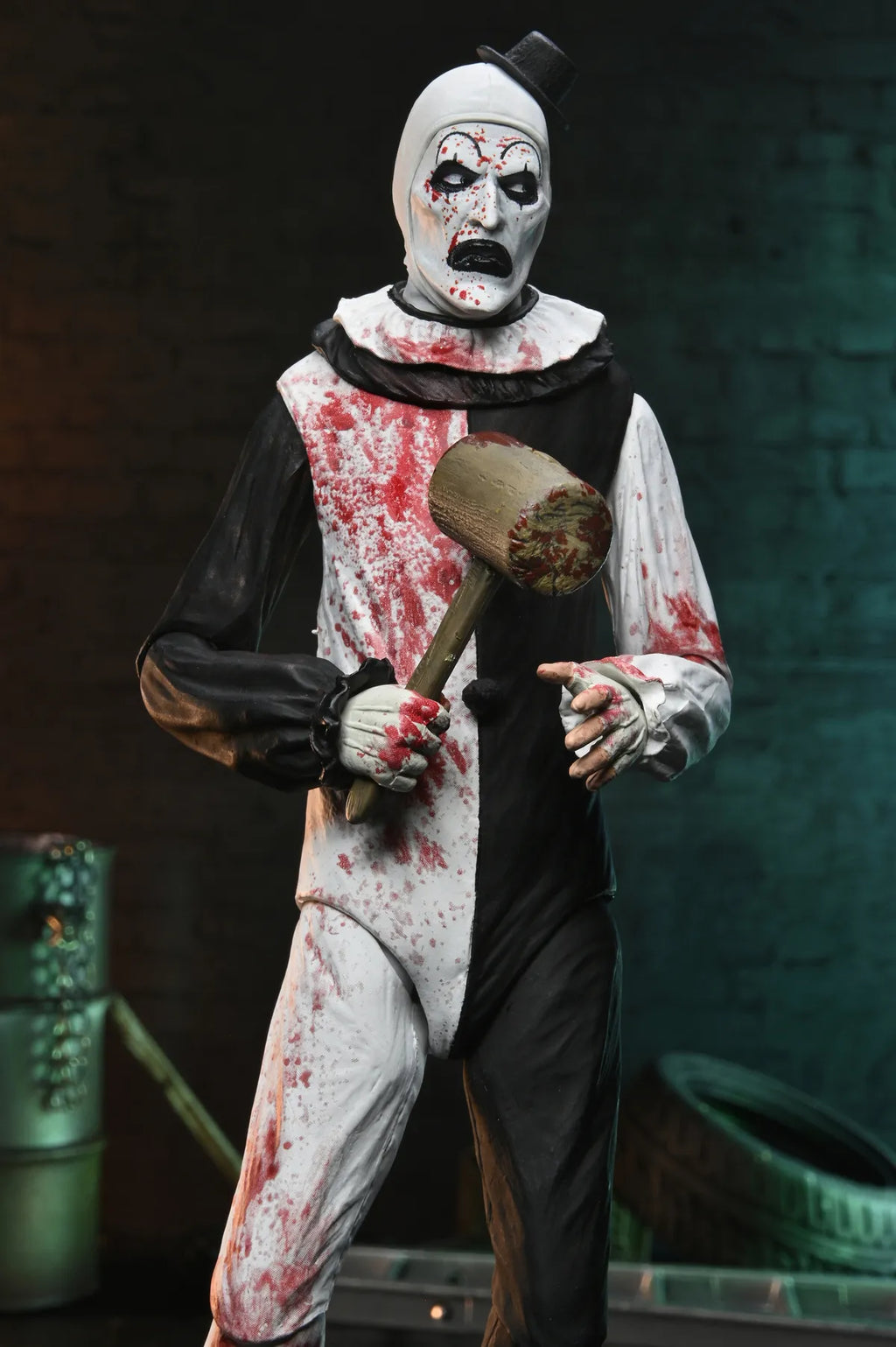 Terrifier 2 Konst The Clown Blodstänkt Ultimata AF Actionfigur