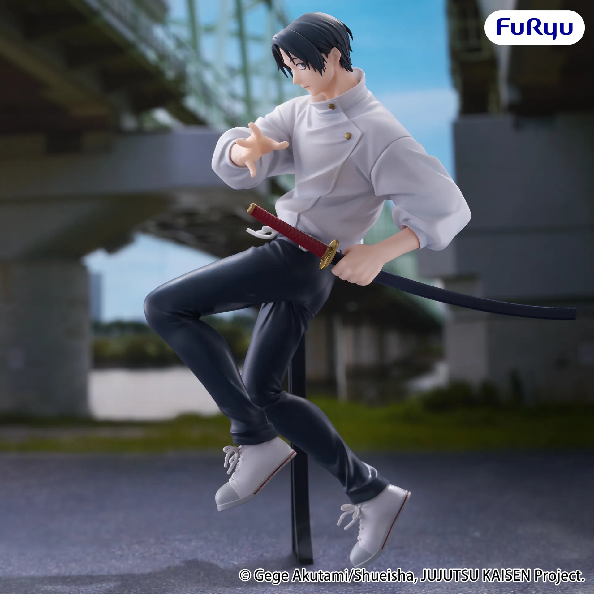 Jujutsu Kaisen Yuta Okkotsu Trio-prova-på Figur