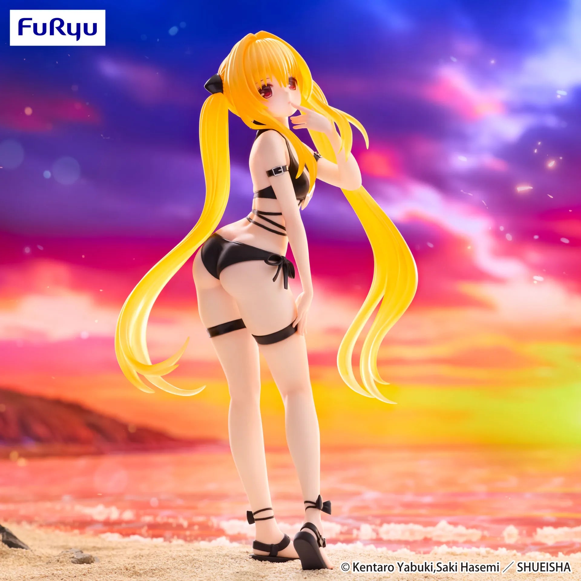 To Love Ru Konjiki No Yami Trio-try-it Figur