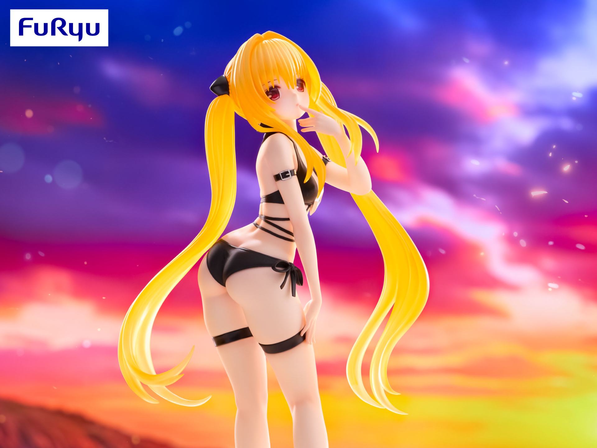 To Love Ru Konjiki No Yami Trio-try-it Figur