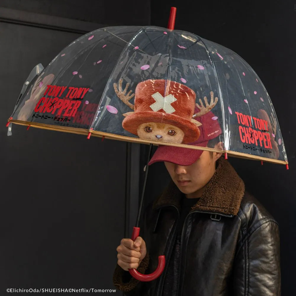 One Piece Tony Tony Chopper Genomskinligt Paraply