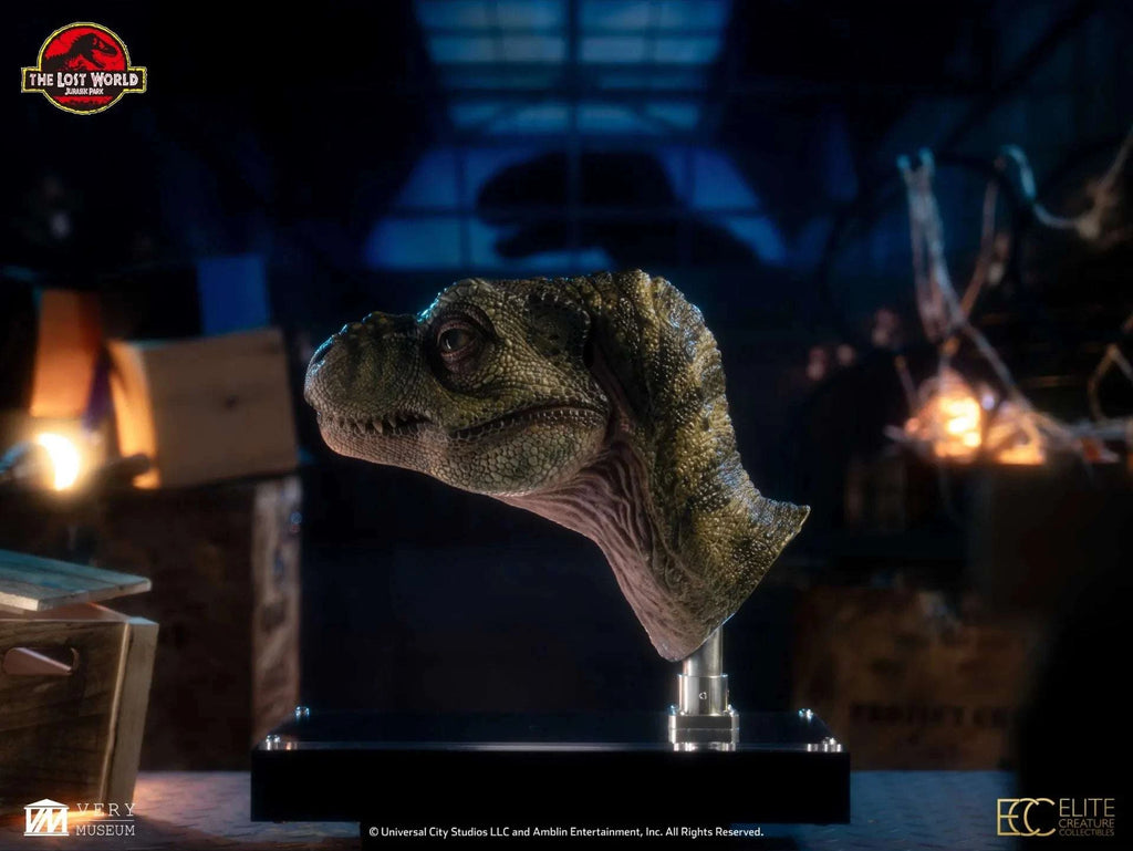 Jurassic Park 2 Junior T-rex Bust Reproduction – Detailed and Limited Collector's Edition