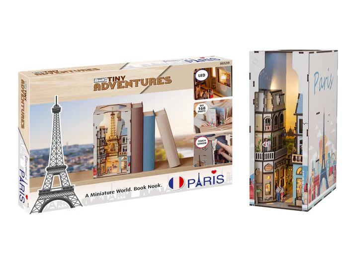Paris Tiny Adventures Bokhylla Nisch