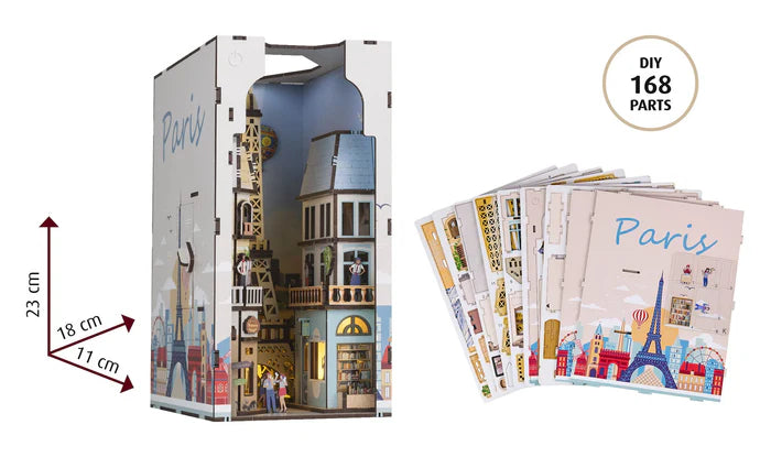 Paris Tiny Adventures Bokhylla Nisch