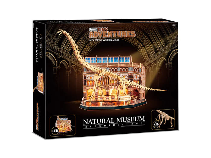 Natural Museum Brachiosaurus Sk Tiny Adventures - Detailed Small-Scale Model