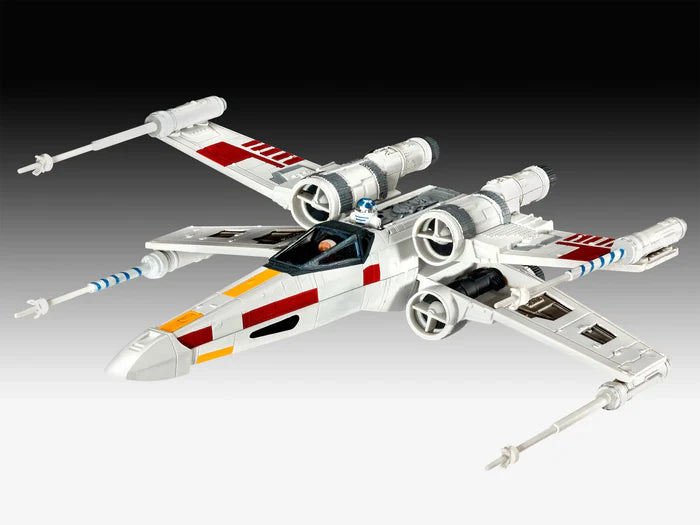Star Wars X-wing Fighter 1/112 Mk - Detaljerad Modell för Montering och Målning