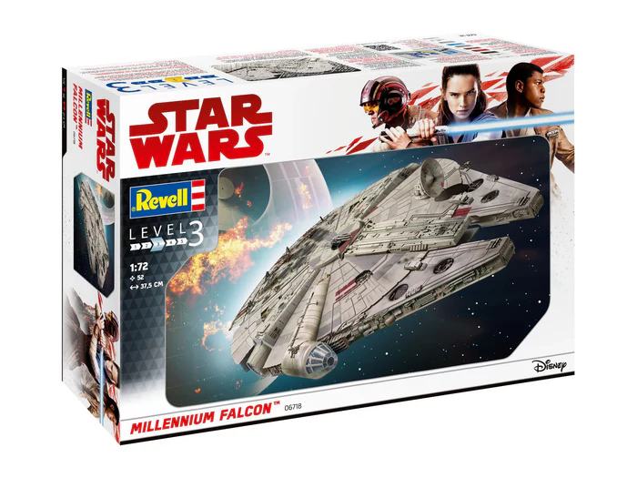 Star Wars Millennium Falcon Episode IV Mk - Detailed Model in Scale 1:72