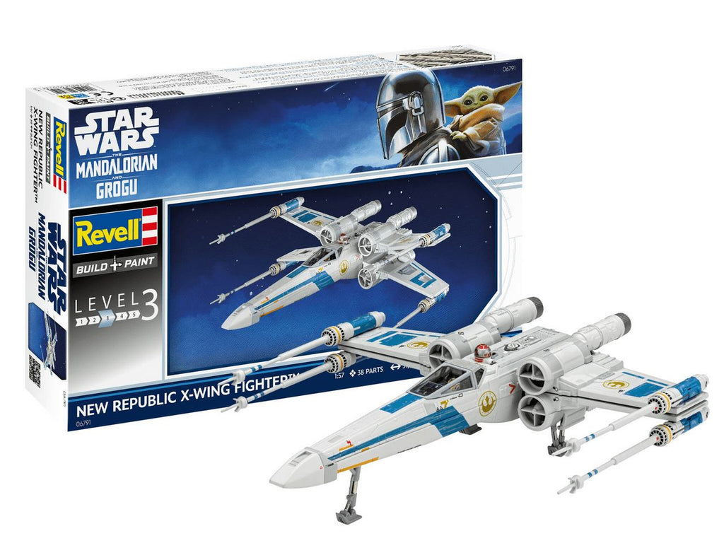 The Mandalorian and Grogu New Republic X-wing Mk Model Kit