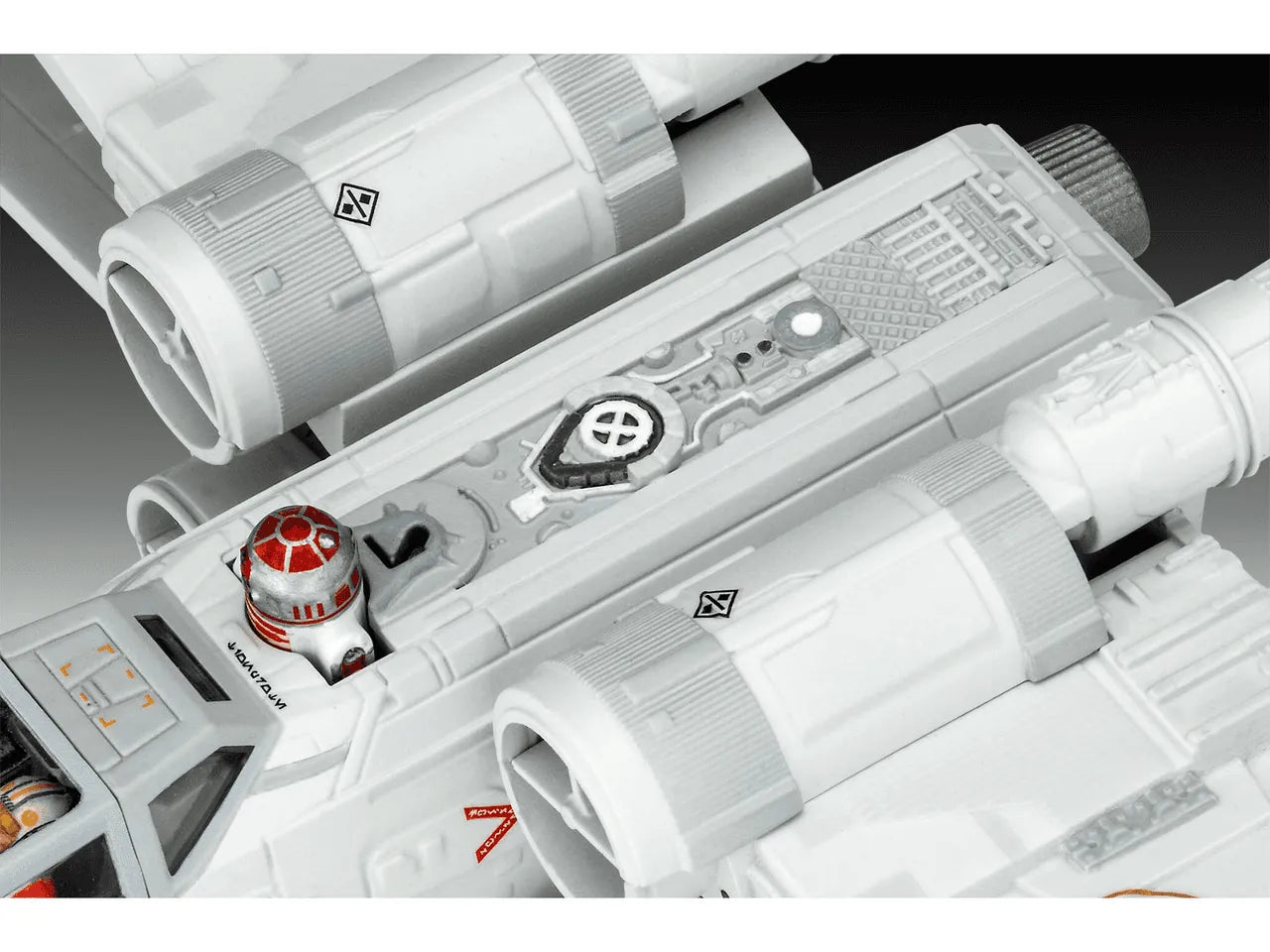 The Mandalorian and Grogu New Republic X-wing Mk Model Kit