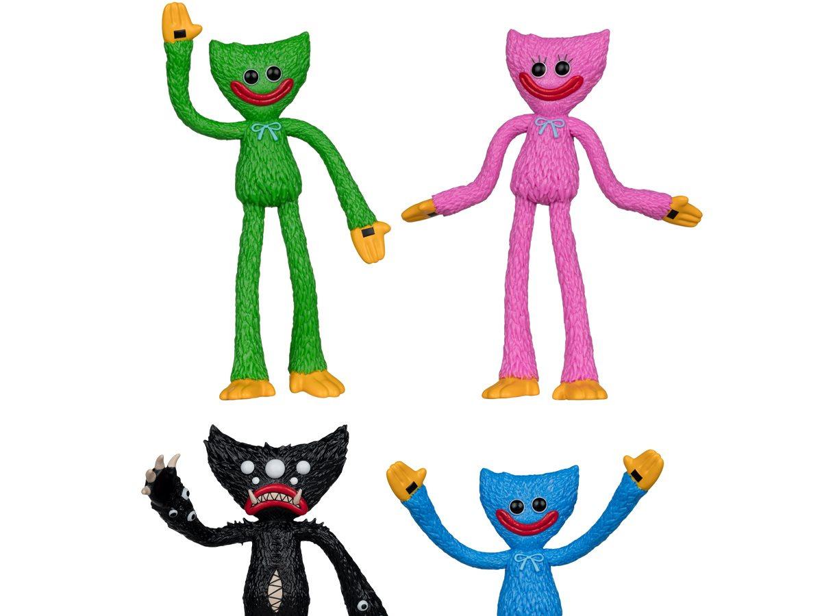 Poppy Playtime 11,5 cm böjbara figurer, blandat set (6 stycken)