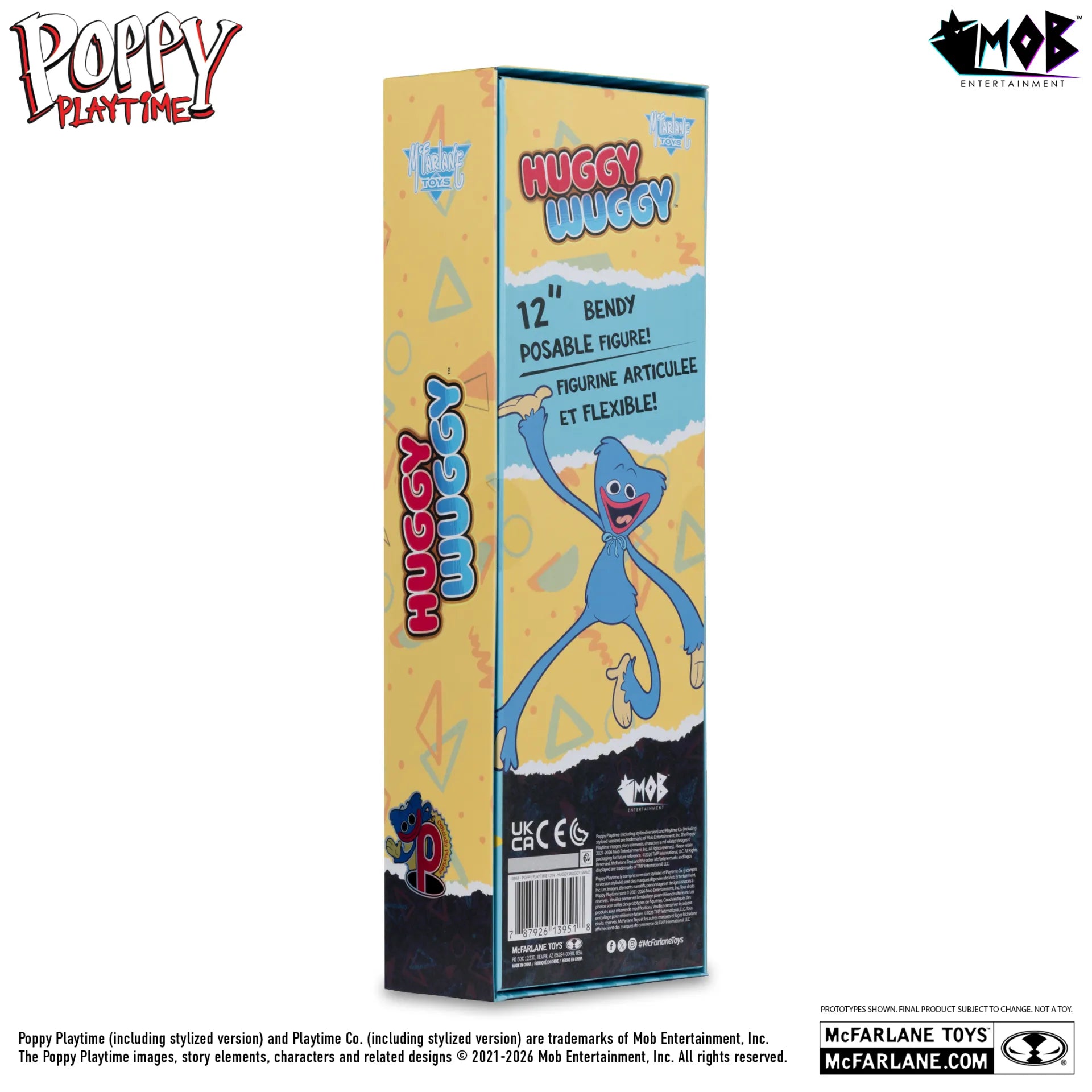Poppy Playtime 30,5 cm Kista-huggy Wuggy Leende Figur