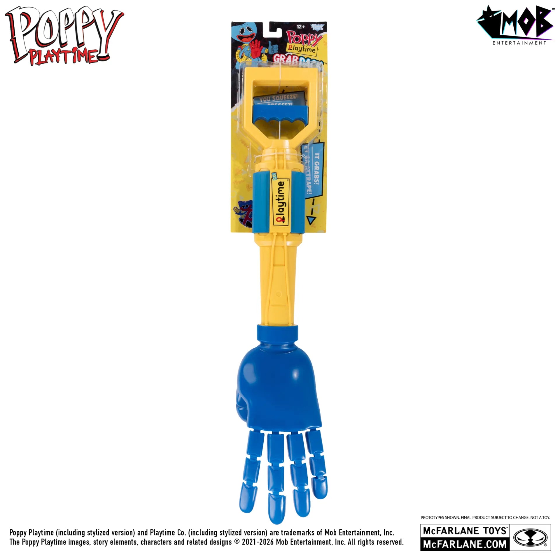 Poppy Playtime Greppare händer Grepp Pack Blå