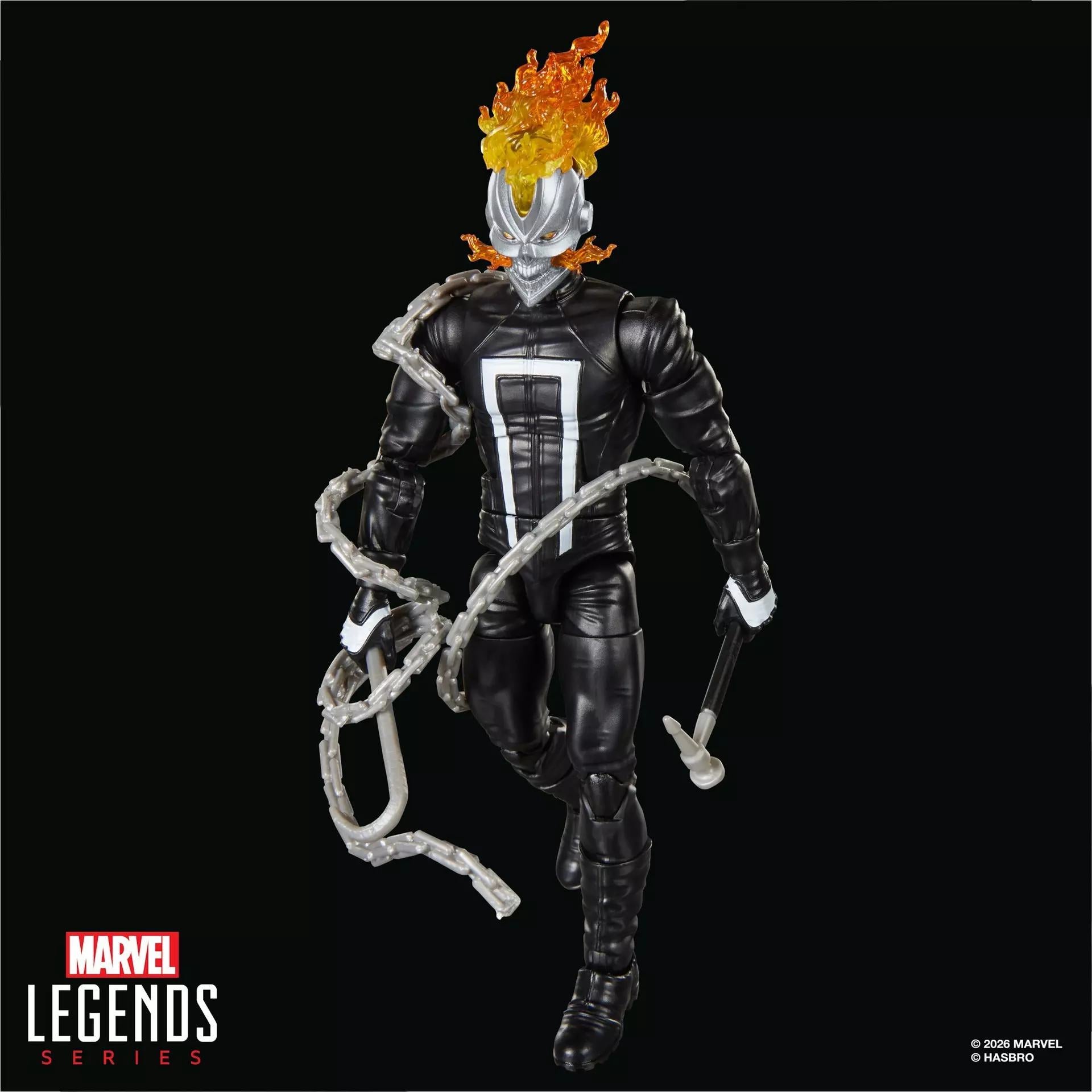 Marvel Legends Byggbar Figurserie Box Ghost Rider Robbie Reyes Actionfigur