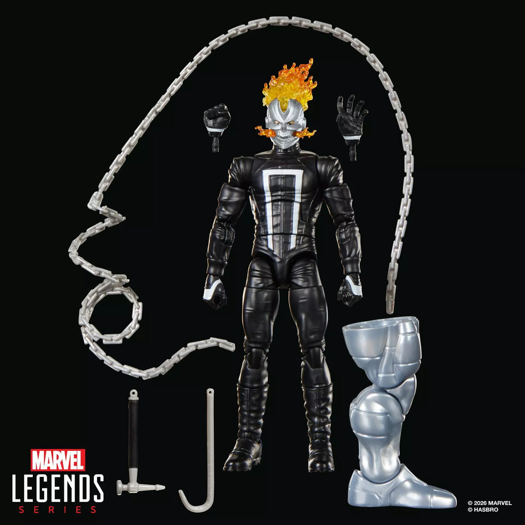 Marvel Legends Byggbar Figurserie Box Ghost Rider Robbie Reyes Actionfigur