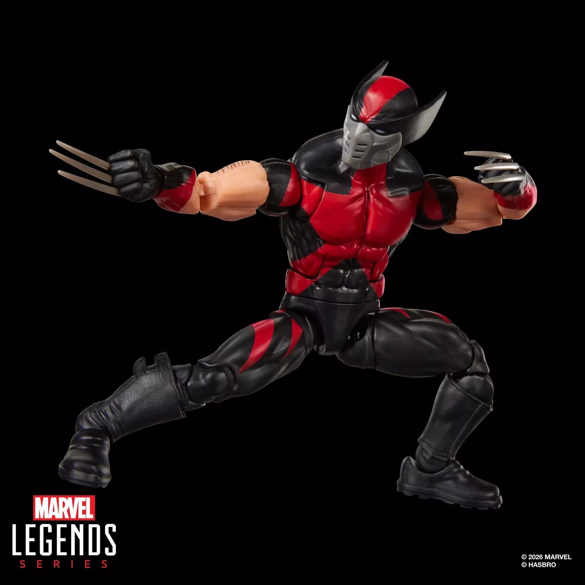Marvel Legends Byggbar Figurserie Box Ultimata Wolverine Actionfigur