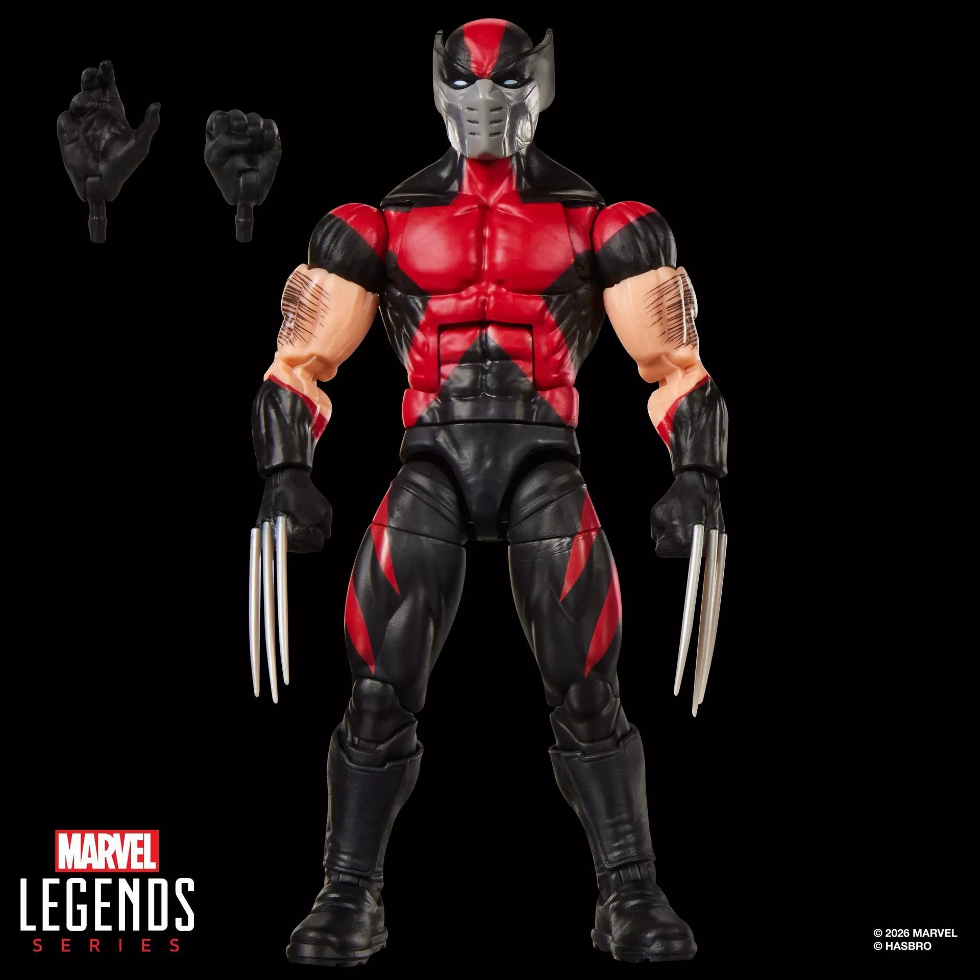 Marvel Legends Byggbar Figurserie Box Ultimata Wolverine Actionfigur