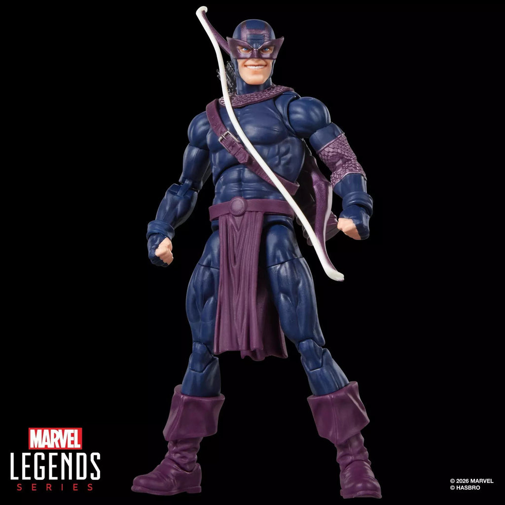 Marvel Legends Byggbar Figursserie Box Mörka Avengers Hawkeye Actionfigur