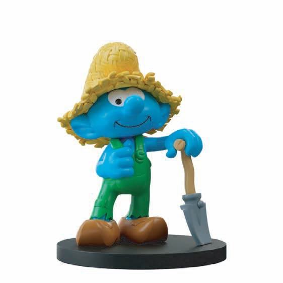 The Smurfs Farmer Resin Figurine