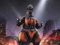 Toho Ultimates! W2 Heisei Brinnande Godzilla Figur