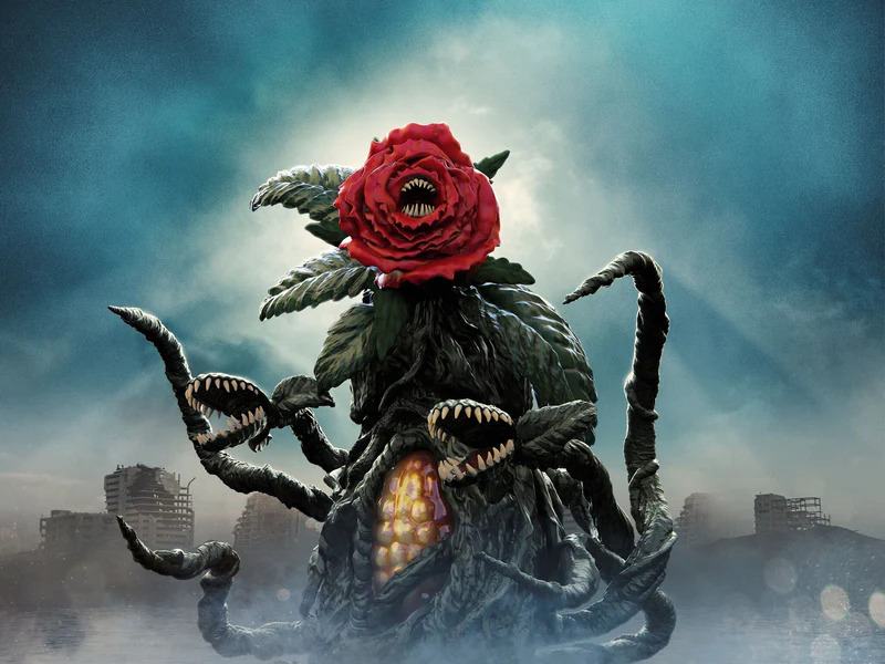 Toho Ultimates! W1 Heisei Biollante Rose Form Figure