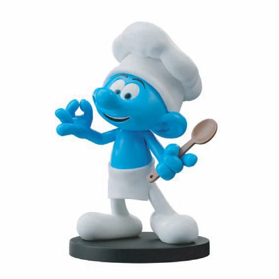 Chef Smurf Resin Figurine