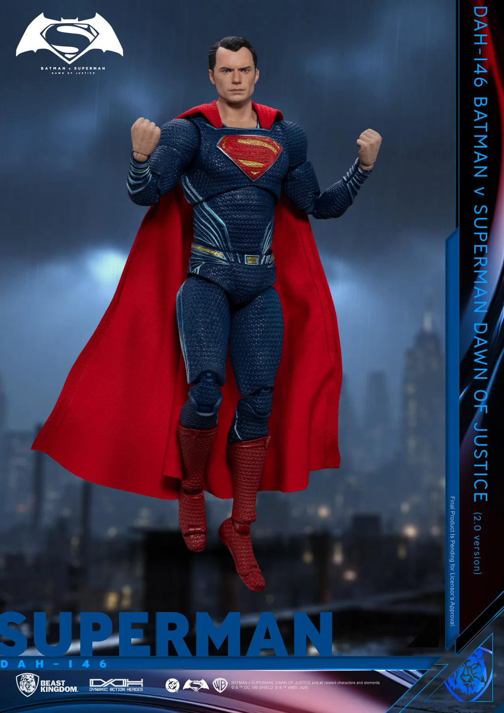 BvS Dawn Of Justice Superman 2.0 DAH Figure