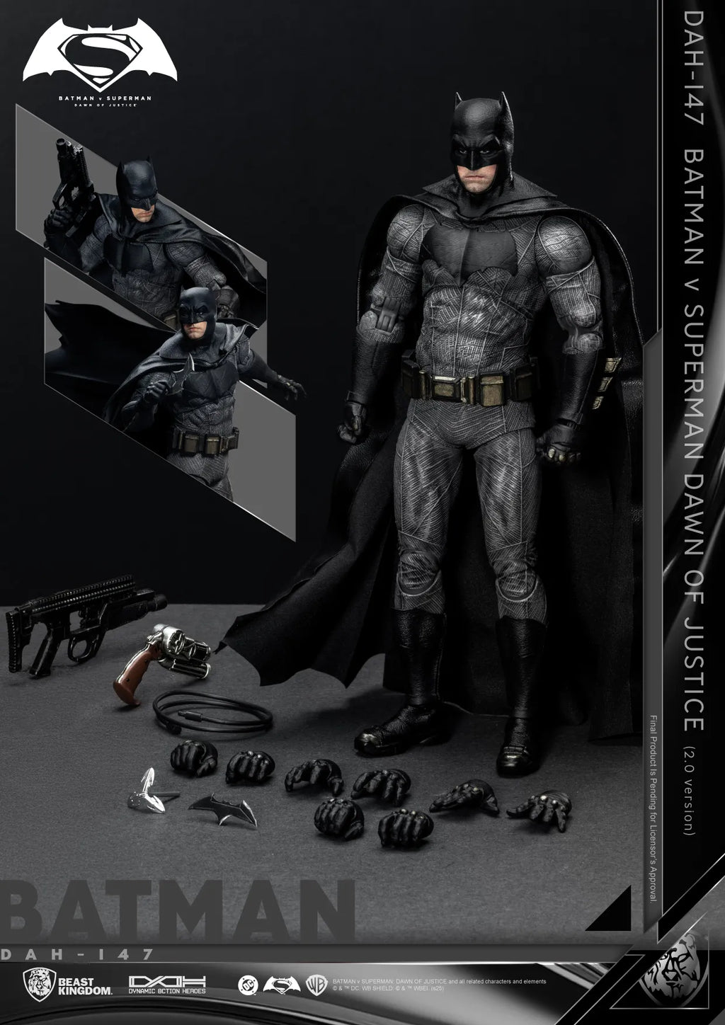 Bvs Dawn Of Justice Batman 2.0 DAH-figur