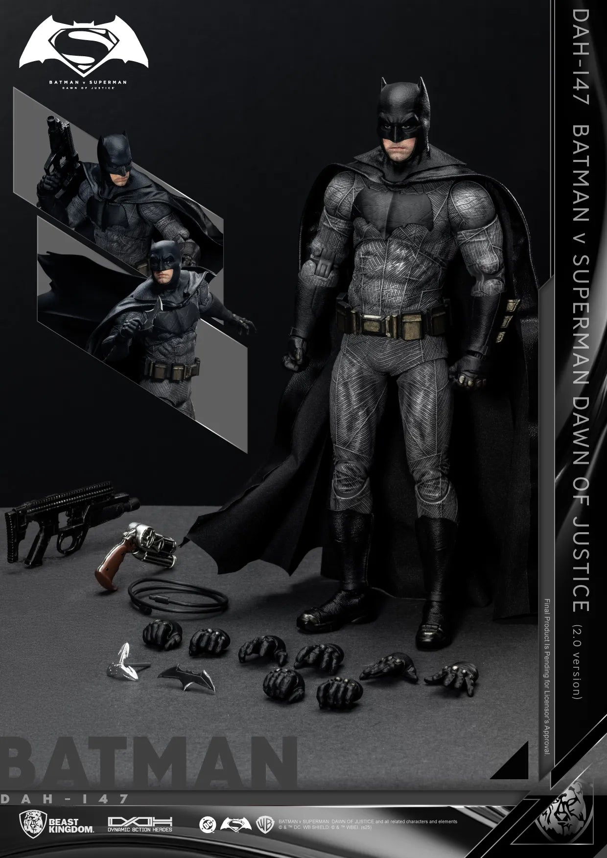 Bvs Dawn Of Justice Batman 2.0 DAH-figur