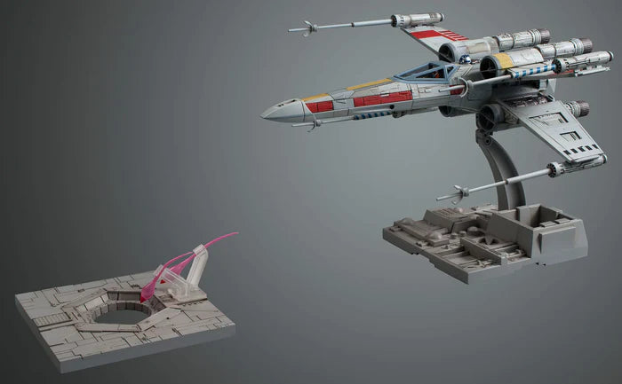 Star Wars X-wing Starfighter (bandai) - Detaljerad byggsats i skala 1:72